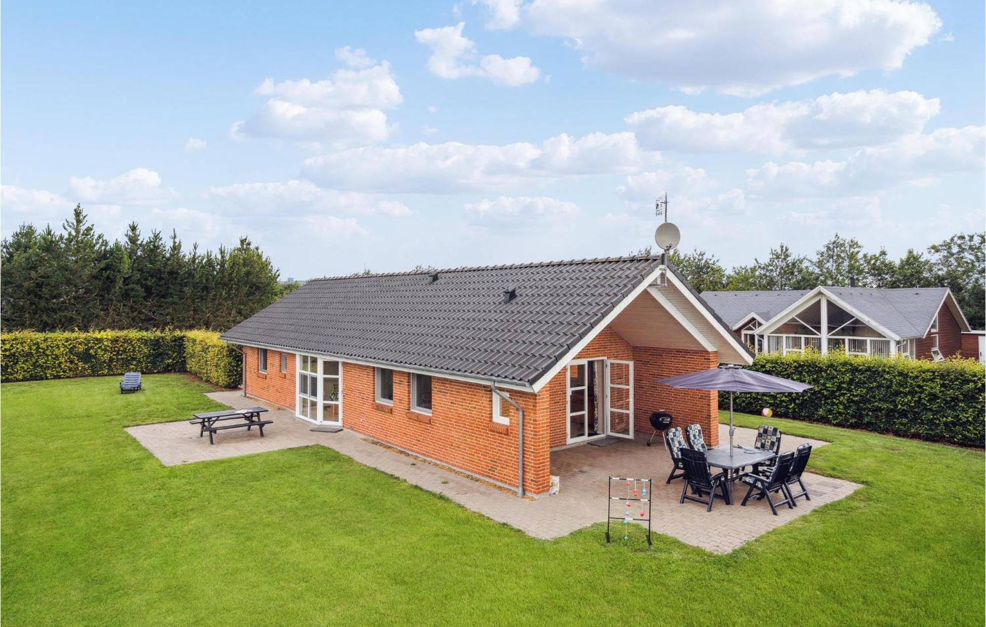 Lovely Home In Ansager With Kitchen Exterior photo